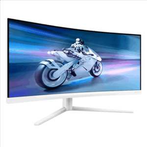 Philips | 34M2C5501A/00 | 34 " | VA | WQHD | 21:9 | 180 Hz | 1 ms | 3440 x 1440 pixels | 300 cd/m² | HDMI ports quantity 2 | White - Image 2
