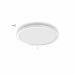 Philips Hue Surimu round panel light, 39.5 cm | Bluetooth, Zigbee - Image 4