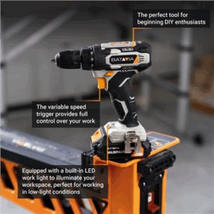 Batavia B.V. 18V Drill Driver - Without Battery and Charger in BMC - Image 5
