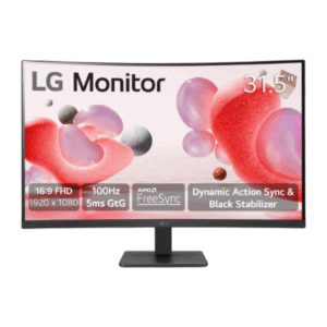 LCD Monitor|LG|32MR50C-B|31.5"|Business/Curved|Panel VA|1920x1080|16:9|100Hz|5 ms|Tilt|32MR50C-B - Image 3