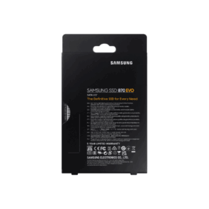 SSD|SAMSUNG|870 EVO|250GB|SATA|MLC|Write speed 530 MBytes/sec|Read speed 560 MBytes/sec|2,5"|TBW 150 TB|MTBF 1500000 hours|MZ-77E250B/EU - Image 13