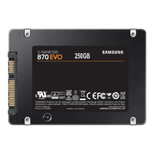 SSD|SAMSUNG|870 EVO|250GB|SATA|MLC|Write speed 530 MBytes/sec|Read speed 560 MBytes/sec|2,5"|TBW 150 TB|MTBF 1500000 hours|MZ-77E250B/EU - Image 8