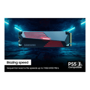 SSD|SAMSUNG|990 PRO with Heatsink|4TB|M.2|PCIe Gen4|NVMe|TLC|Write speed 6900 MBytes/sec|Read speed 7450 MBytes/sec|TBW 2400 TB|MTBF 1500000 hours|MZ-V9P4T0CW - Image 23
