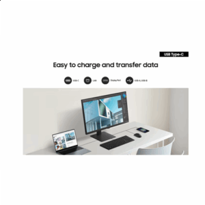 Samsung | LS24D600UAUXEN | 24 " | IPS | QHD | 16:9 | 100 Hz | 5 ms | 2560 x 1440 pixels | 350 cd/m² | HDMI ports quantity 1 | Black - Image 5