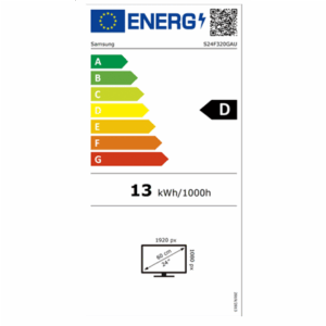 LCD Monitor|SAMSUNG|S24F320GAU|24"|Tilt|Panel IPS|1920x1080|16:9|120Hz|5 ms|Colour Black|LS24F320GAUXEN - Image 8