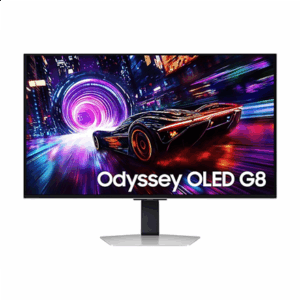 Monitor|SAMSUNG|S32FG810SU|32"|Gaming/Smart/4K|Swivel|Pivot|Height adjustable|Tilt|Panel OLED|3840x2160|16:9|240|0.03 ms|Speakers|Colour Silver|LS32FG810SUXEN - Image 2