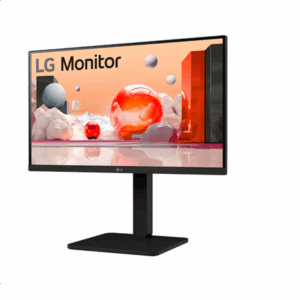 LCD Monitor|LG|24BA550-B|24"|Panel IPS|1920x1080|16:9|100 Hz|Matte|5 ms|Speakers|Swivel|Pivot|Height adjustable|Tilt|Colour Black|24BA550-B - Image 4