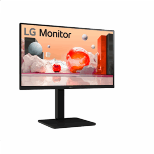 LCD Monitor|LG|24BA550-B|24"|Panel IPS|1920x1080|16:9|100 Hz|Matte|5 ms|Speakers|Swivel|Pivot|Height adjustable|Tilt|Colour Black|24BA550-B - Image 5