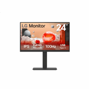 LCD Monitor|LG|23.8"|Business|Panel IPS|1920x1080|16:9|100Hz|5 ms|Speakers|Swivel|Pivot|Height adjustable|Tilt|24BA750-B - Image 2