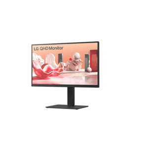 LCD Monitor|LG|27BA75QB-B|27"|Panel IPS|2560x1440|16:9|100Hz|Matte|Speakers|Swivel|Pivot|Height adjustable|Tilt|Colour Black|27BA75QB-B - Image 4
