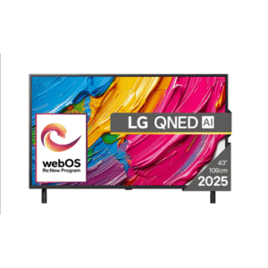 Televizorius|LG|43"|4K/Smart|3840x2160|Wireless LAN|webOS|Black|43QNED80A3A - Image 2