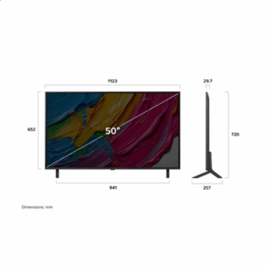LG 50QNED80A3A | 50 | Smart TV | webOS 25 | UHD | Black - Image 4