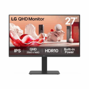 LCD Monitor|LG|27 "|2560 x 1440 pixels|Quad HD|Native aspect ratio 16:9|LCD|Flat|27BA54QB-B - Image 2