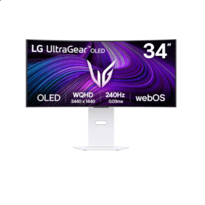 LG | 34GX90SA-W | 34 " | OLED | 21:9 | 240 Hz | 1 ms | 3440 x 1440 pixels | 250 cd/m² | HDMI ports quantity 2 | White