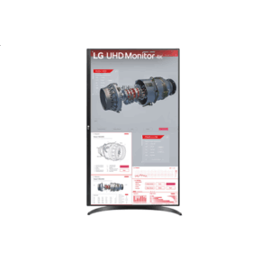 LCD Monitor|LG|31.5 "|3840 x 2160 pixels|4K Ultra HD|Flat|32BR55UK-B - Image 10