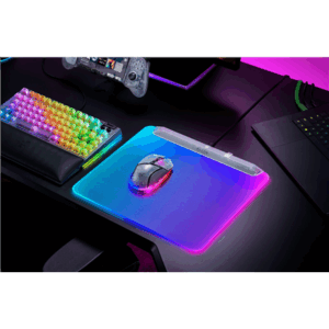 Razer RGB Žaidimų pelė Mat | Firefly V2 Pro | Phantom White Edition - Image 4