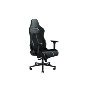 Razer Ergonomic Žaidimų kėdė Enki EPU Synthetic Leather; Steel; Aluminium | Black/Green - Image 2