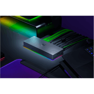 Razer Desktop RGB Dock for Multiple Devices and Displays | Thunderbolt 5 Dock - Image 2