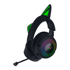 Razer | Ausinės | Kraken Kitty V3 Pro | Bluetooth | Over-Ear | Black - Image 2
