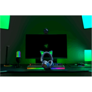 Razer | Ausinės | Kraken Kitty V3 Pro | Bluetooth | Over-Ear | Black - Image 7