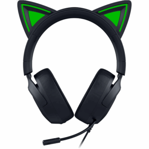 Razer Gaming Ausinės | Kraken Kitty V3 X | Wired | Over-Ear | Microphone | Black - Image 3