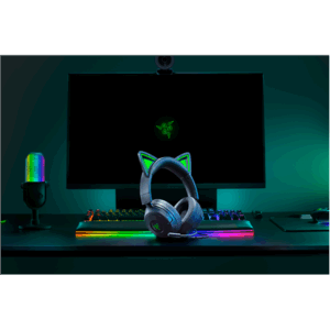 Razer Gaming Ausinės | Kraken Kitty V3 X | Wired | Over-Ear | Microphone | Black - Image 6