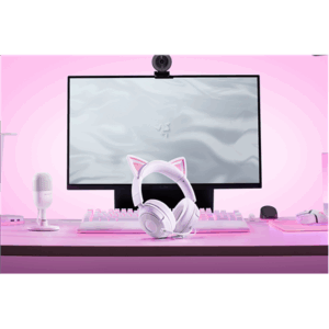 Razer Gaming Ausinės | Kraken Kitty V3 X | Wired | Over-Ear | Microphone | White - Image 6