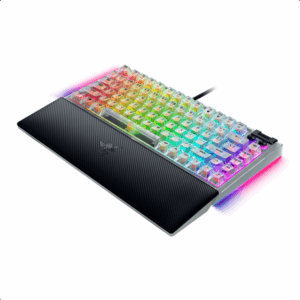 Razer Hot-swappable Mechanical Žaidimų klaviatūra | BlackWidow V4 75% | Žaidimų klaviatūra | Wired | US | Phantom White Edition | USB Type-C | Razer Mechanical Switches (Tactile) - Image 5