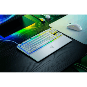 Razer Huntsman V3 Pro Tenkeyless 8KHz | Žaidimų klaviatūra | Wired | US | White | Razer Analog Optical Switch Gen-2 - Image 3