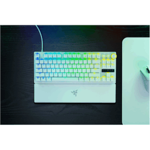 Razer Huntsman V3 Pro Tenkeyless 8KHz | Žaidimų klaviatūra | Wired | US | White | Razer Analog Optical Switch Gen-2 - Image 4