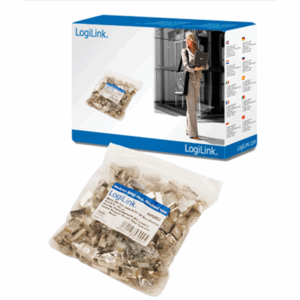 MP0003 | CAT5e Modular PlugSuitable for 8P8C Round CableConnector shieldedGold-plated contacts - Image 2