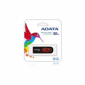 MEMORY DRIVE FLASH USB2 32GB/BLACK/RED AC008-32G-RKD A-DATA - Image 2