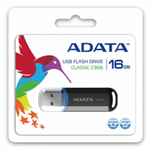 MEMORY DRIVE FLASH USB2 32GB/BLACK AC906-32G-RBK ADATA