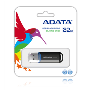 MEMORY DRIVE FLASH USB2 32GB/BLACK AC906-32G-RBK ADATA - Image 4