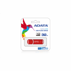 MEMORY DRIVE FLASH USB3.1 32GB/RED AUV150-32G-RRD ADATA