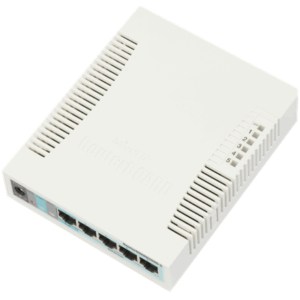 Mikrotik RB260GS Gigabit Ethernet (10/100/1000) Maitinimas per Eternetą (PoE) Balta