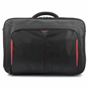 Targus | CN418EU | Clamshell Laptop Bag | Briefcase | Black/Red | 17-18 " | Shoulder strap - Image 3