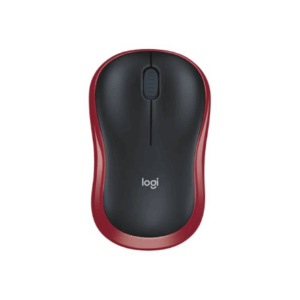 Kompiuterinė pelė Logitech M185 RAUDONA - Image 3