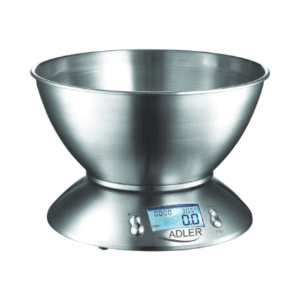 Adler | Kitchen scales | AD 3134 | Maximum weight (capacity) 5 kg | Graduation 1 g | Stainless steel - Image 8