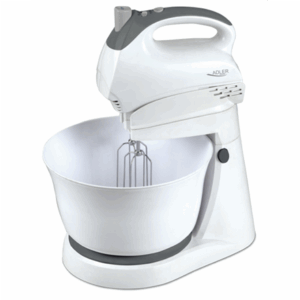 Adler | Mixer | AD 4202 | Mixer with bowl | 300 W | Number of speeds 5 | Turbo mode | White