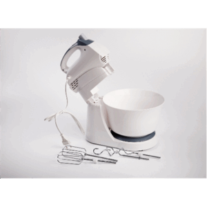 Adler | Mixer | AD 4202 | Mixer with bowl | 300 W | Number of speeds 5 | Turbo mode | White - Image 4