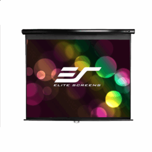 Elite Screens | Manual Series | M113UWS1 | Diagonal 113 " | 1:1 | Viewable screen width (W) 203 cm | Black - Image 2