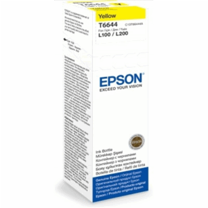 Rašalinio spausdintuvo kasetės rašalas Epson T6644, geltonas - Image 2