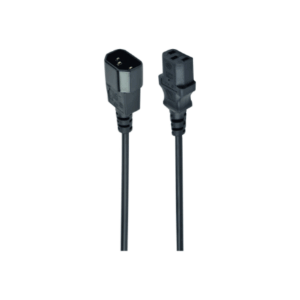 Gembird PC-189 maitinimo kabelis Juoda C14 šakotuvas - Image 4