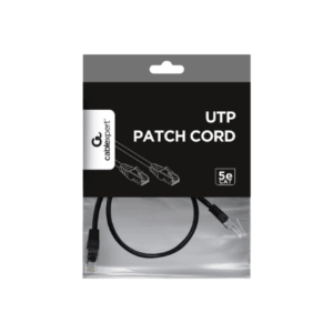 Cablexpert | Patch cord | PP12-0.5M/BK | Black RJ45 Male | RJ45 Male - Image 5