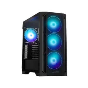 Kompiuterio korpusas|CHIEFTEC|APEX LUMO|Tower|ATX|EATX|MicroATX|MiniITX|Colour Black|GA-01B-L-OP