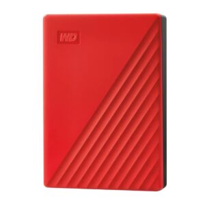 External HDD|WESTERN DIGITAL|My Passport|6TB|USB 2.0|USB 3.2|Colour Red|WDBR9S0060BRD-WESN