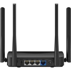 Mercusys MR25BE belaidis maršrutizatorius Gigabitinis eternetas Dviguba juosta (2,4 GHz / 5 GHz) Juoda - Image 2