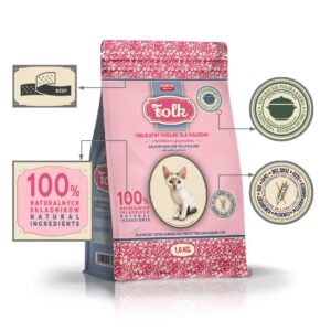 FOLK Gentle meal for kittens with rabbit and lamb - sausas kačių maistas - 1,6kg - Image 2