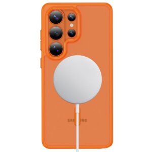 Tech-Protect MagMat MagSafe Samsung Galaxy S26 Ultra Matte oranžinės spalvos - Image 4